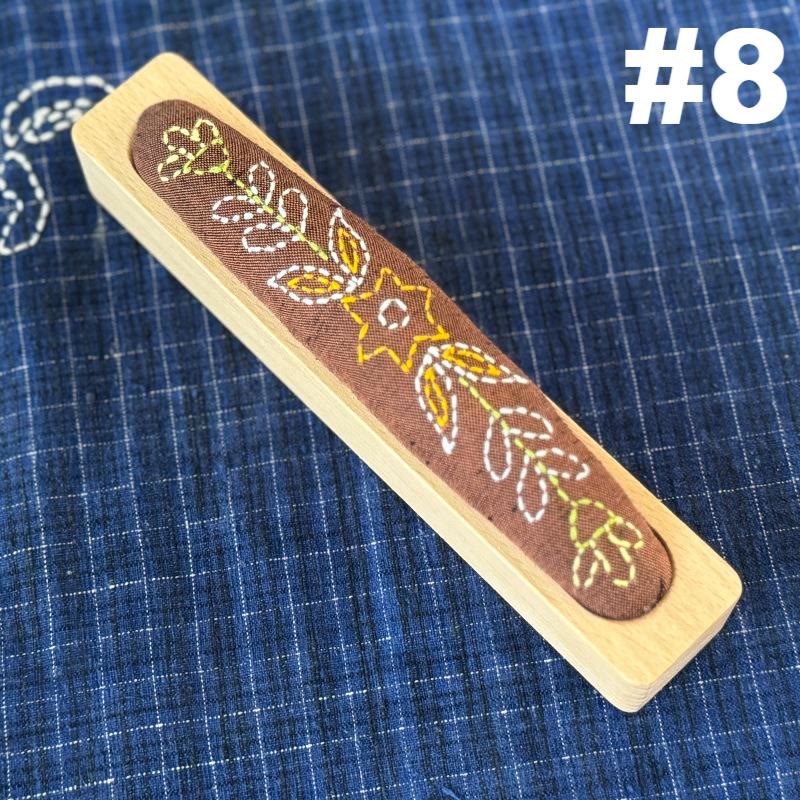 Embroidery Pin Cushion Kit | Floral  Botanical Craft | Needle Gifts For Beginners - #8 - image 10