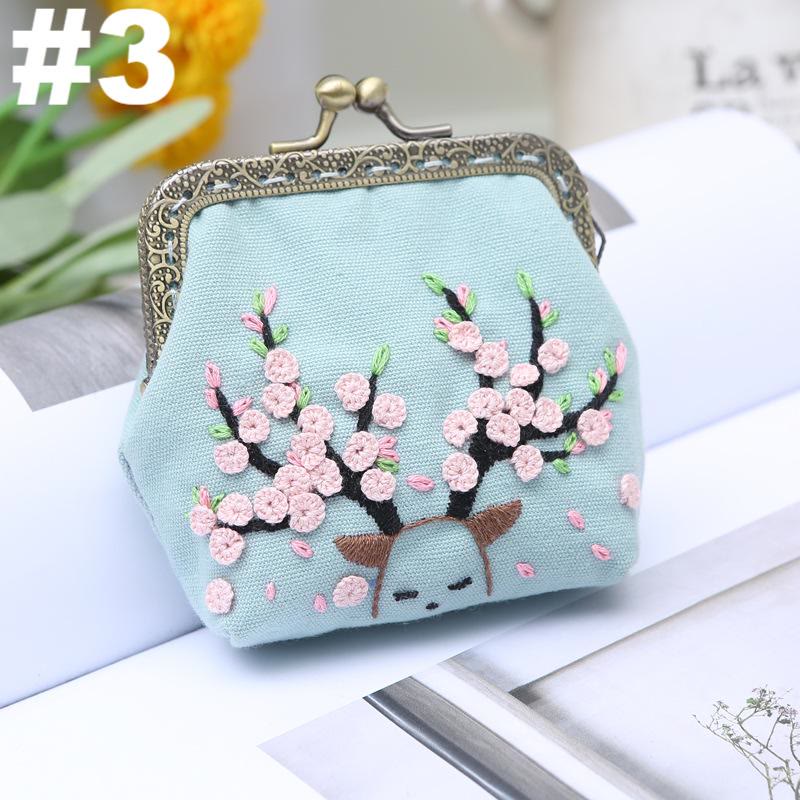 Handmade Mini Lock Coin Purse Kit | Vintage Wallet Handicraft |  Diy Sewing Bag  - #3 - image 3