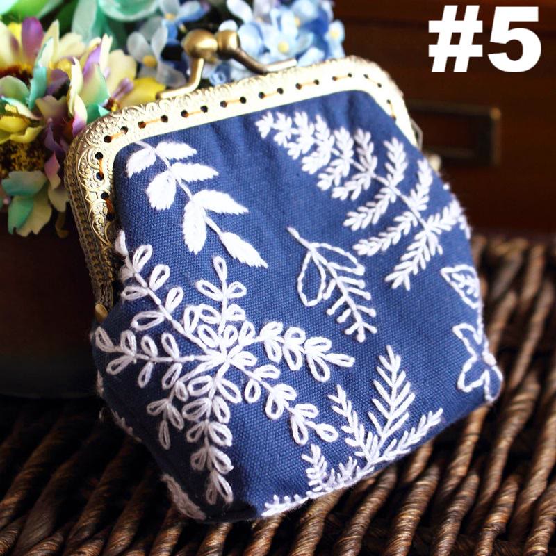 Handmade Mini Lock Coin Purse Kit | Vintage Wallet Handicraft |  Diy Sewing Bag  - #5 - image 5