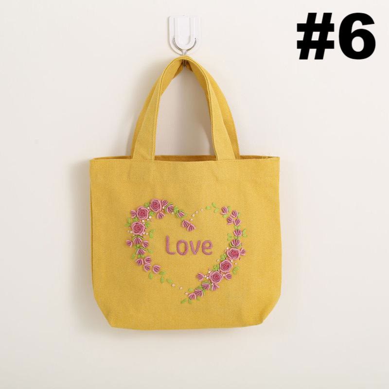 Handmade Canvas Bag Kit | Diy Carrying Bag  | Beginner Needlework  - #6 - image 13