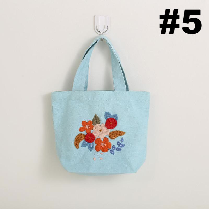 Handmade Canvas Bag Kit | Diy Carrying Bag  | Beginner Needlework  - #5 - image 12