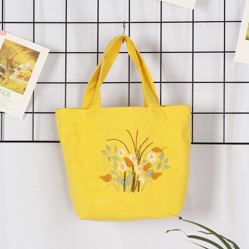 Handmade Canvas Bag Kit | Diy Carrying Bag  | Beginner Needlework  - image 7