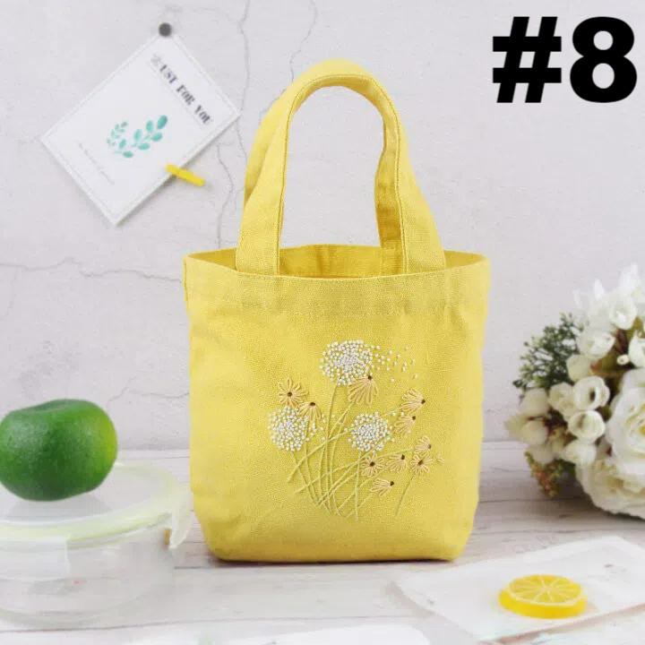 Handmade Canvas Bag Kit | Diy Carrying Bag  | Beginner Needlework  - #8 - image 15