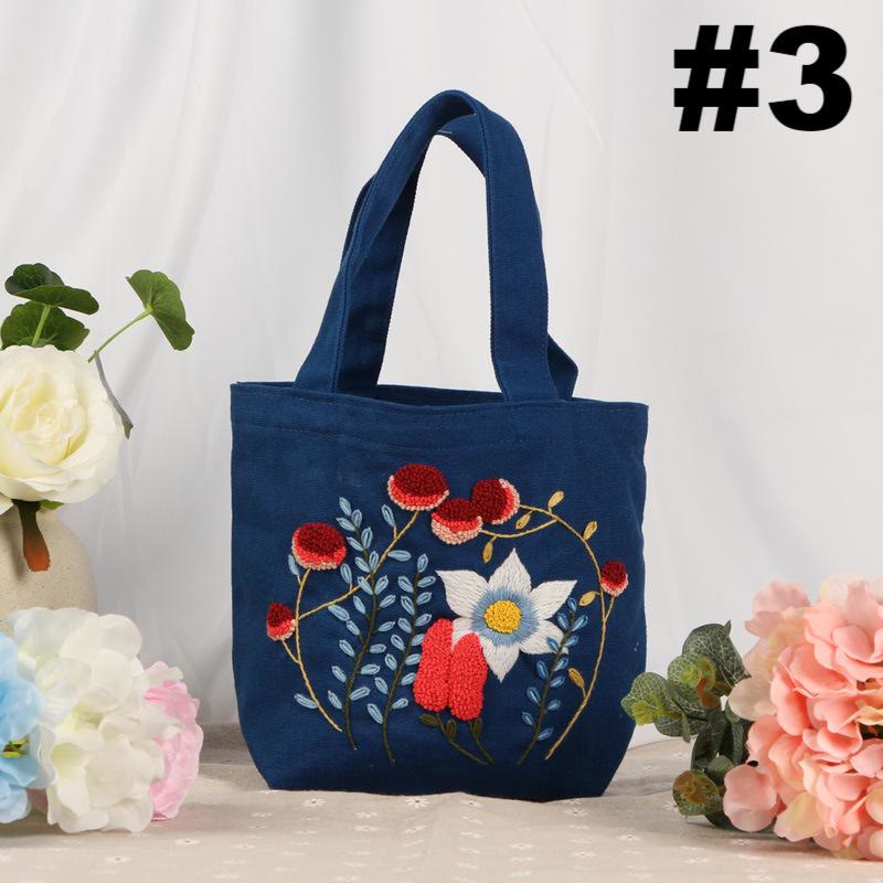 Handmade Canvas Bag Kit | Diy Carrying Bag  | Beginner Needlework  - #3 - image 10