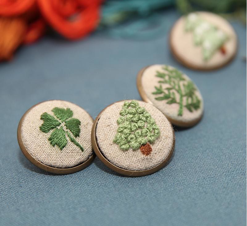  Embroidery Badge Brooch | Unique Cloth Decoration | Gifts For Handmake Lovers - image 0