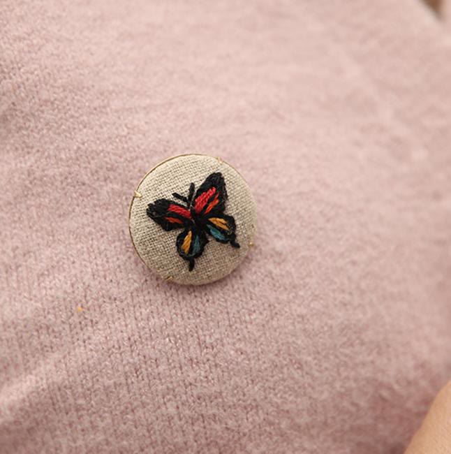  Embroidery Badge Brooch | Unique Cloth Decoration | Gifts For Handmake Lovers - image 3