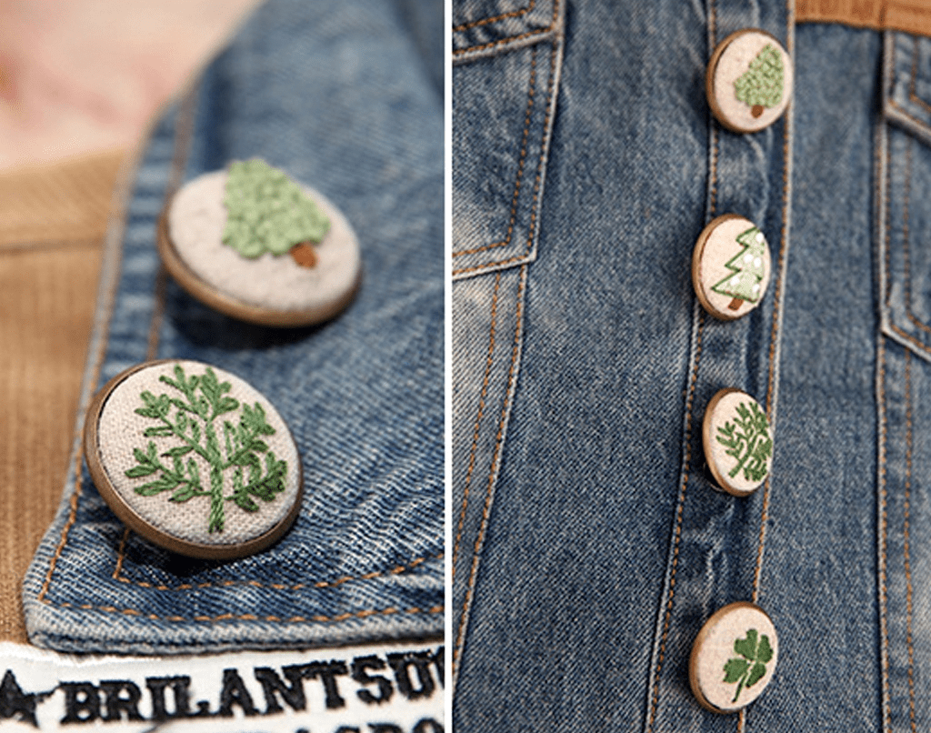  Embroidery Badge Brooch | Unique Cloth Decoration | Gifts For Handmake Lovers - image 2