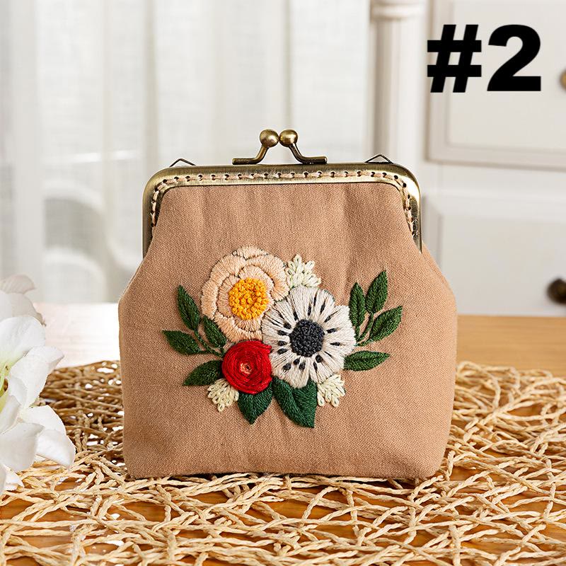 Handmade  Lock Purse Kit | Fashionable Wallet | Needlework Gift For Motehr - #2 - image 3