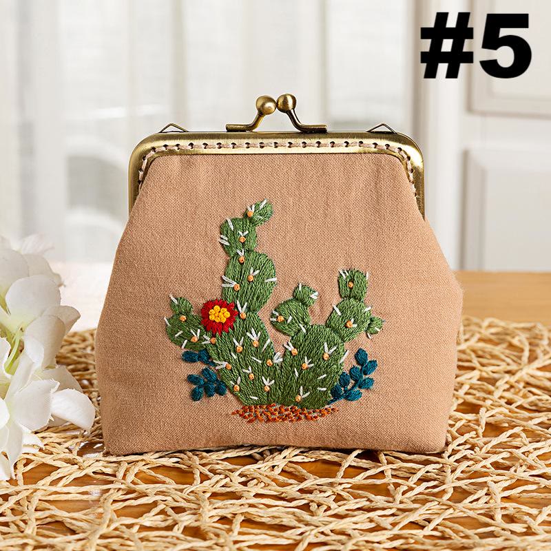 Handmade  Lock Purse Kit | Fashionable Wallet | Needlework Gift For Motehr - #5 - image 6