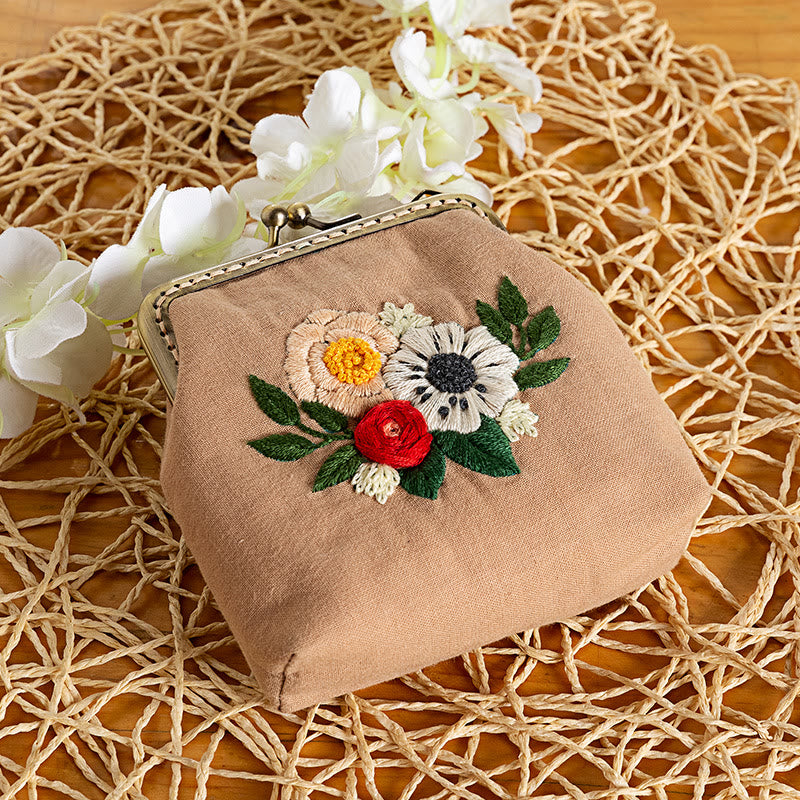 Handmade  Lock Purse Kit | Fashionable Wallet | Needlework Gift For Motehr - image 1