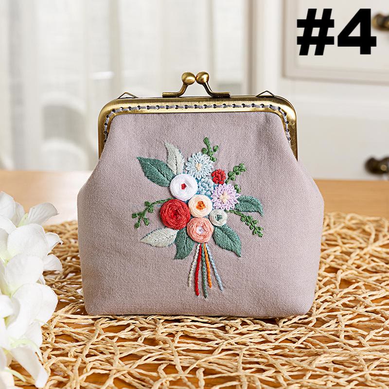 Handmade  Lock Purse Kit | Fashionable Wallet | Needlework Gift For Motehr - #4 - image 5