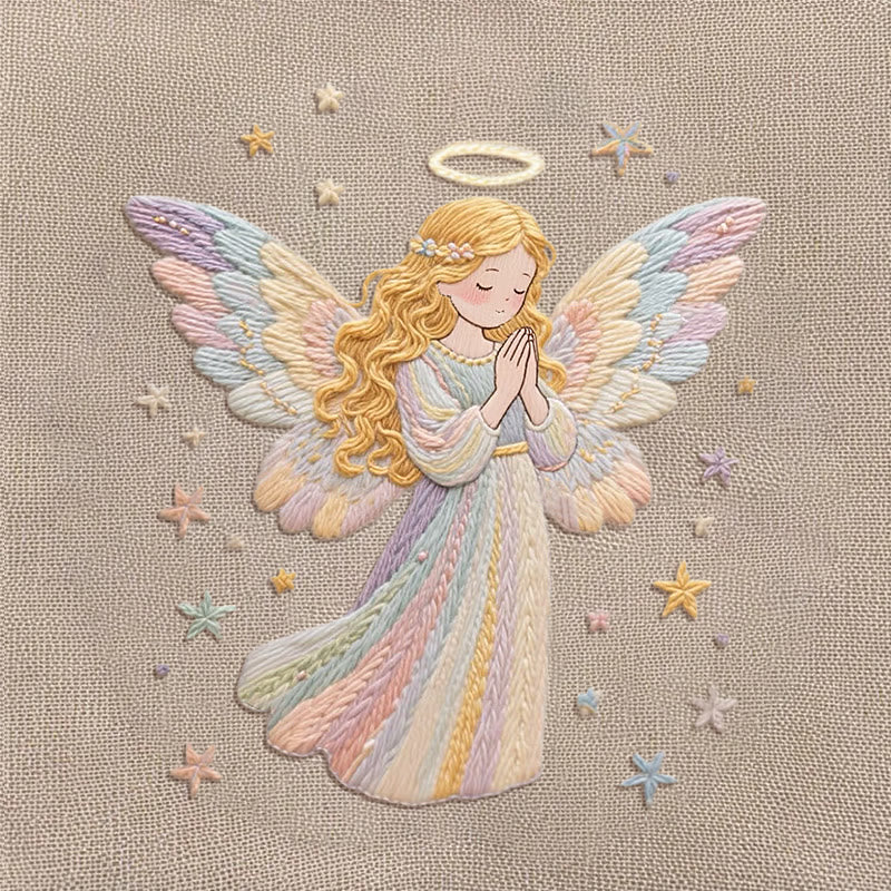Rubbyoo Embroidery Kit - Pretty Angel | Starter Needle Craft | Gift For Holiday - image 10