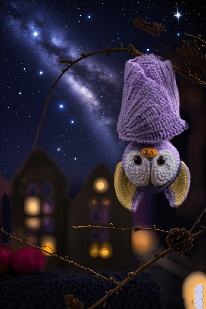  Diy Handmade Bat Crochet Kit - Easy Crochet Animal  | Creative Halloween Gift  - image 3