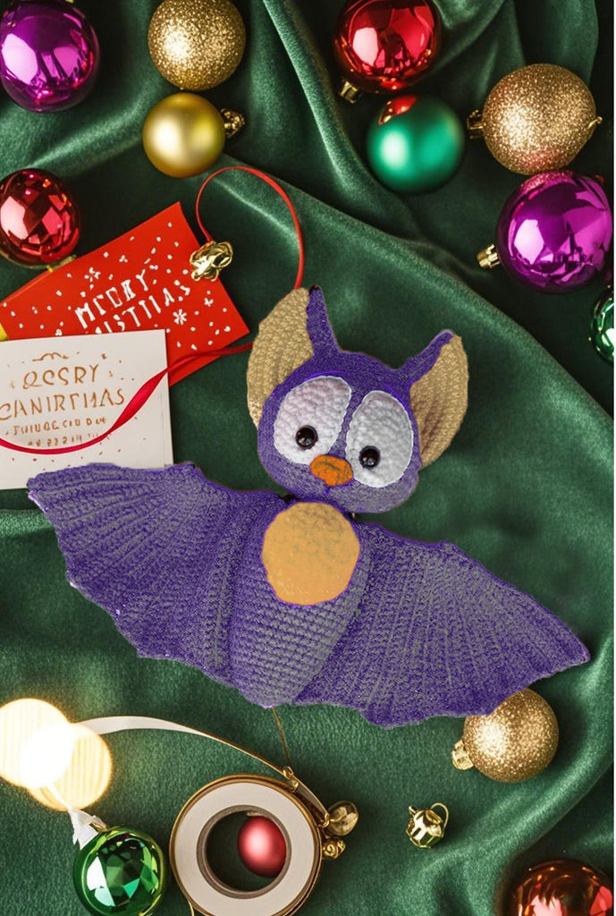  Diy Handmade Bat Crochet Kit - Easy Crochet Animal  | Creative Halloween Gift  - Handmade Bat Crochet Kit - image 0