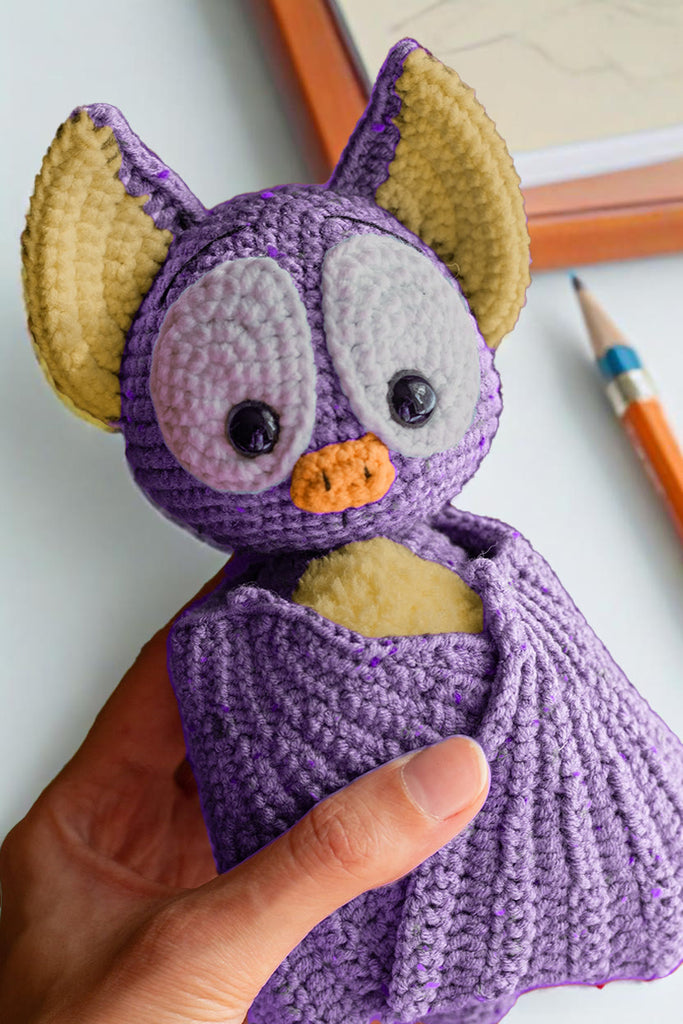  Diy Handmade Bat Crochet Kit - Easy Crochet Animal  | Creative Halloween Gift  - image 1
