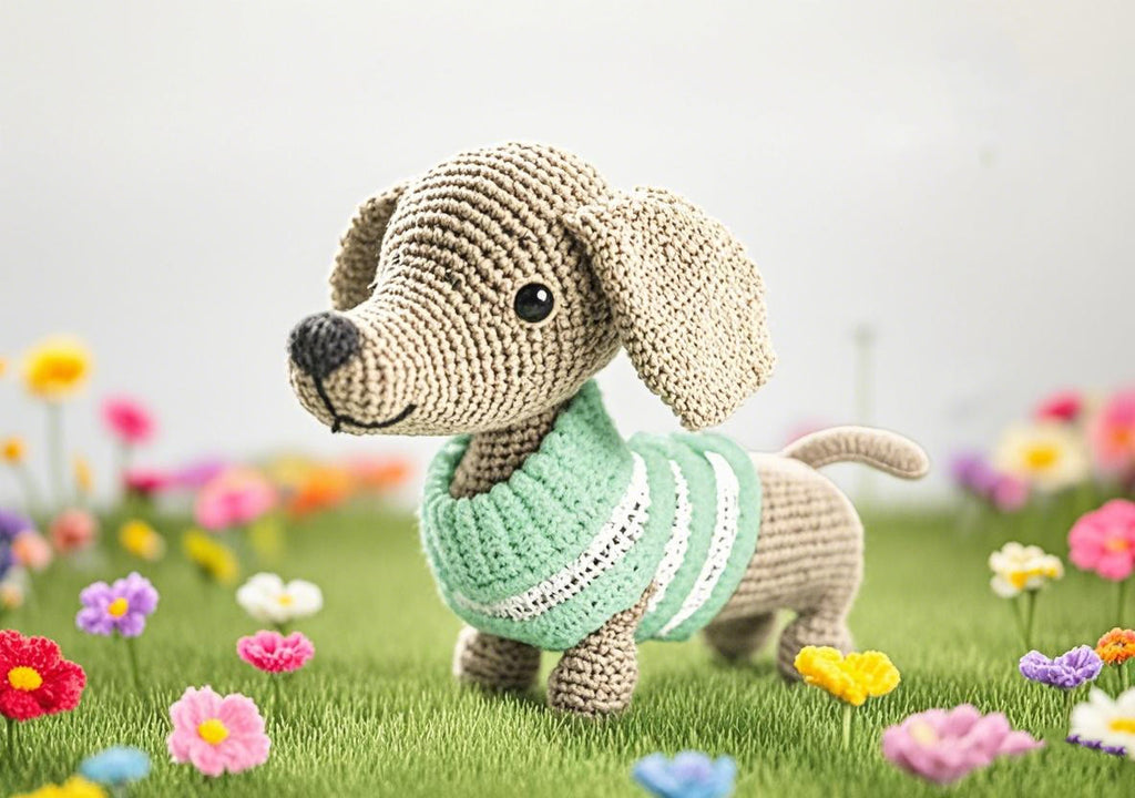 DIY Handmade Dachshund Crochet Kit - Doggy Lovers Collection | Birthday Gifts For Friends - Handmade Dachshund Crochet Kit - image 0