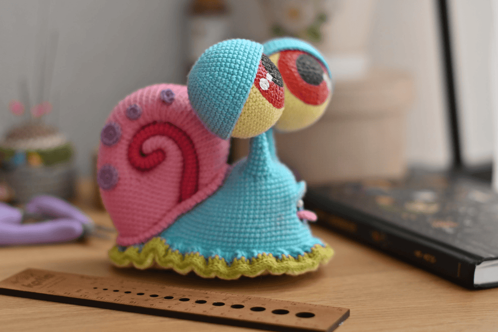 DIY Handmade Snail Crochet Kit - Cute Crochet Doll | Personalized Desk Decoration - image 2