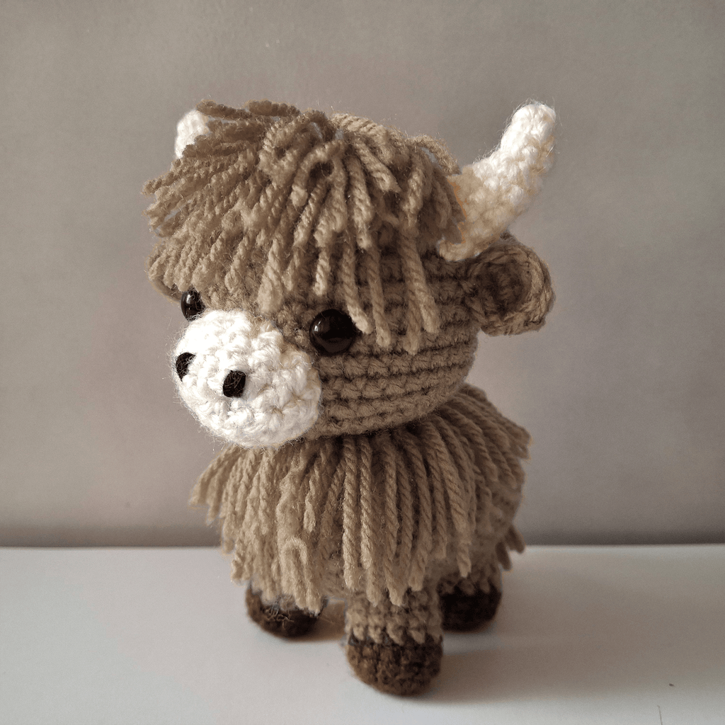 DIY Handmade Cow Crochet Kit - Diy Animal Toy For Kids | Crochet Lover Gift - image 1