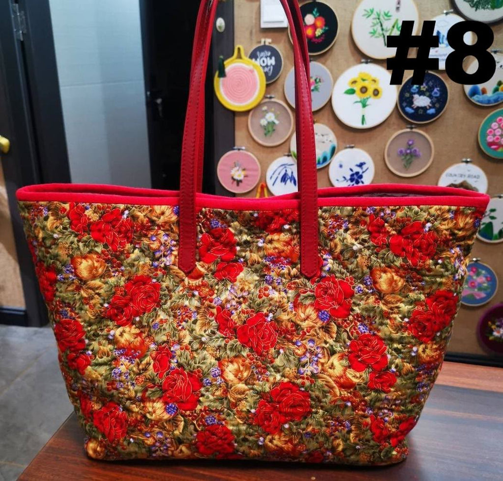 Handmade Shoulder Bag Kit | Unique Big Tote Bag | Needle Handicraft Gift - #8 - image 8