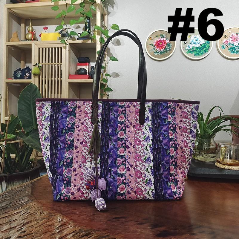 Handmade Shoulder Bag Kit | Unique Big Tote Bag | Needle Handicraft Gift - #6 - image 6