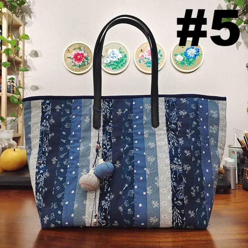 Handmade Shoulder Bag Kit | Unique Big Tote Bag | Needle Handicraft Gift - #5 - image 5