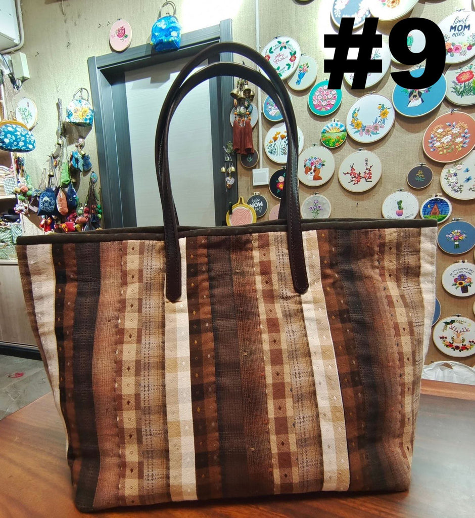 Handmade Shoulder Bag Kit | Unique Big Tote Bag | Needle Handicraft Gift - #9 - image 9