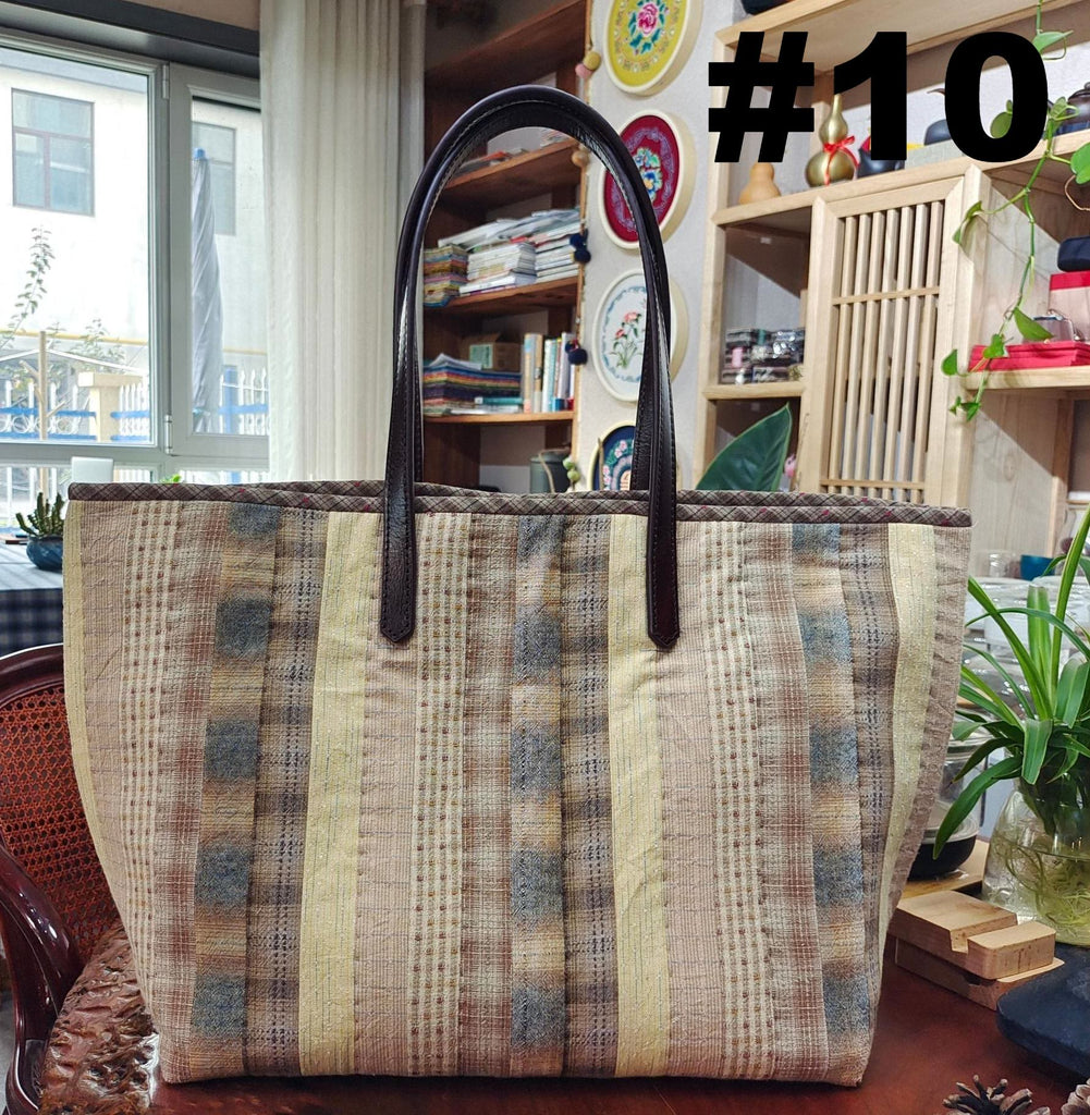 Handmade Shoulder Bag Kit | Unique Big Tote Bag | Needle Handicraft Gift - #10 - image 10