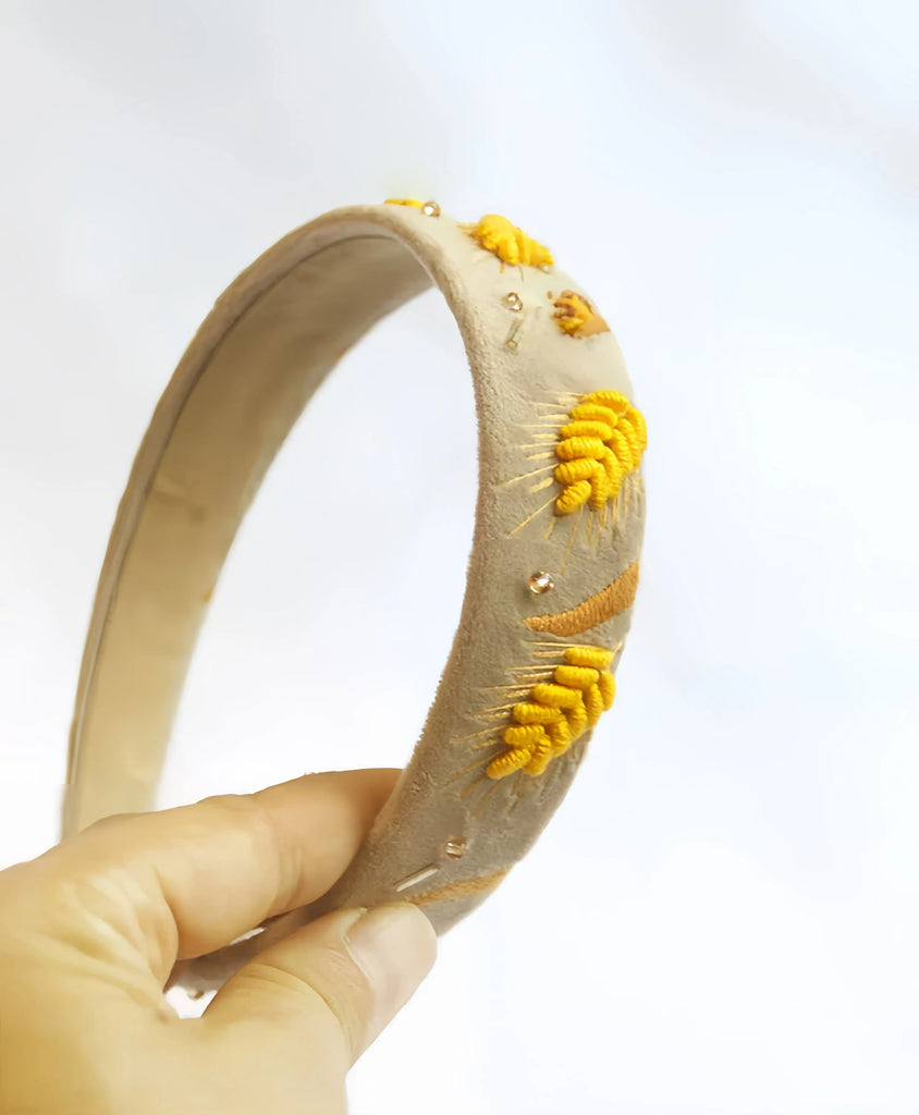 Embroidery Headband Kit - Elegant Handmade Craft |  Hair Accessories For Girls - Headband A - image 5