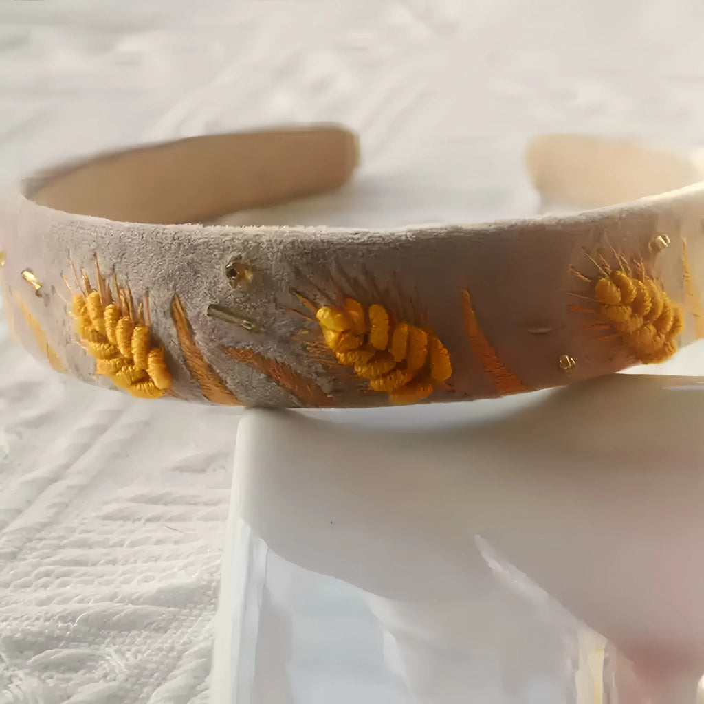 Embroidery Headband Kit - Elegant Handmade Craft |  Hair Accessories For Girls - image 3