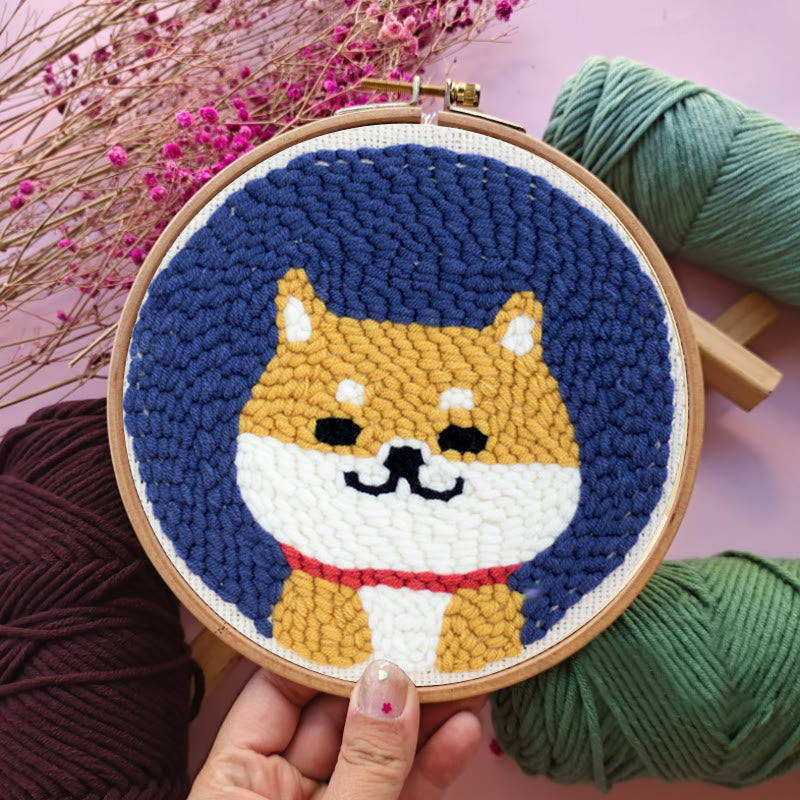 Happy Puppy Punch Needle Kit - Beginner Needle Set | Perfect Gift For Dog Lovers - image 6