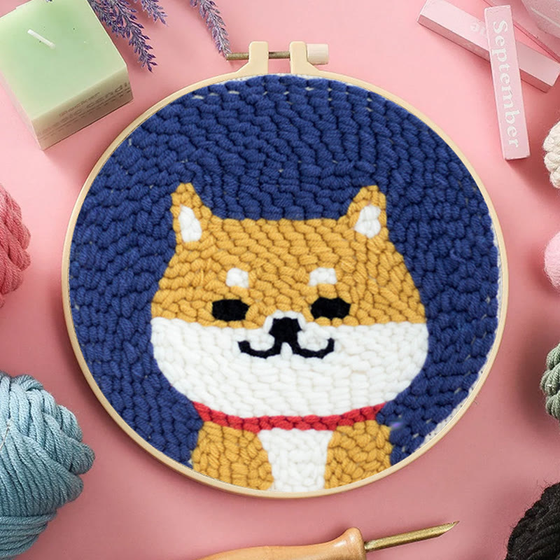 Happy Puppy Punch Needle Kit - Beginner Needle Set | Perfect Gift For Dog Lovers - image 5