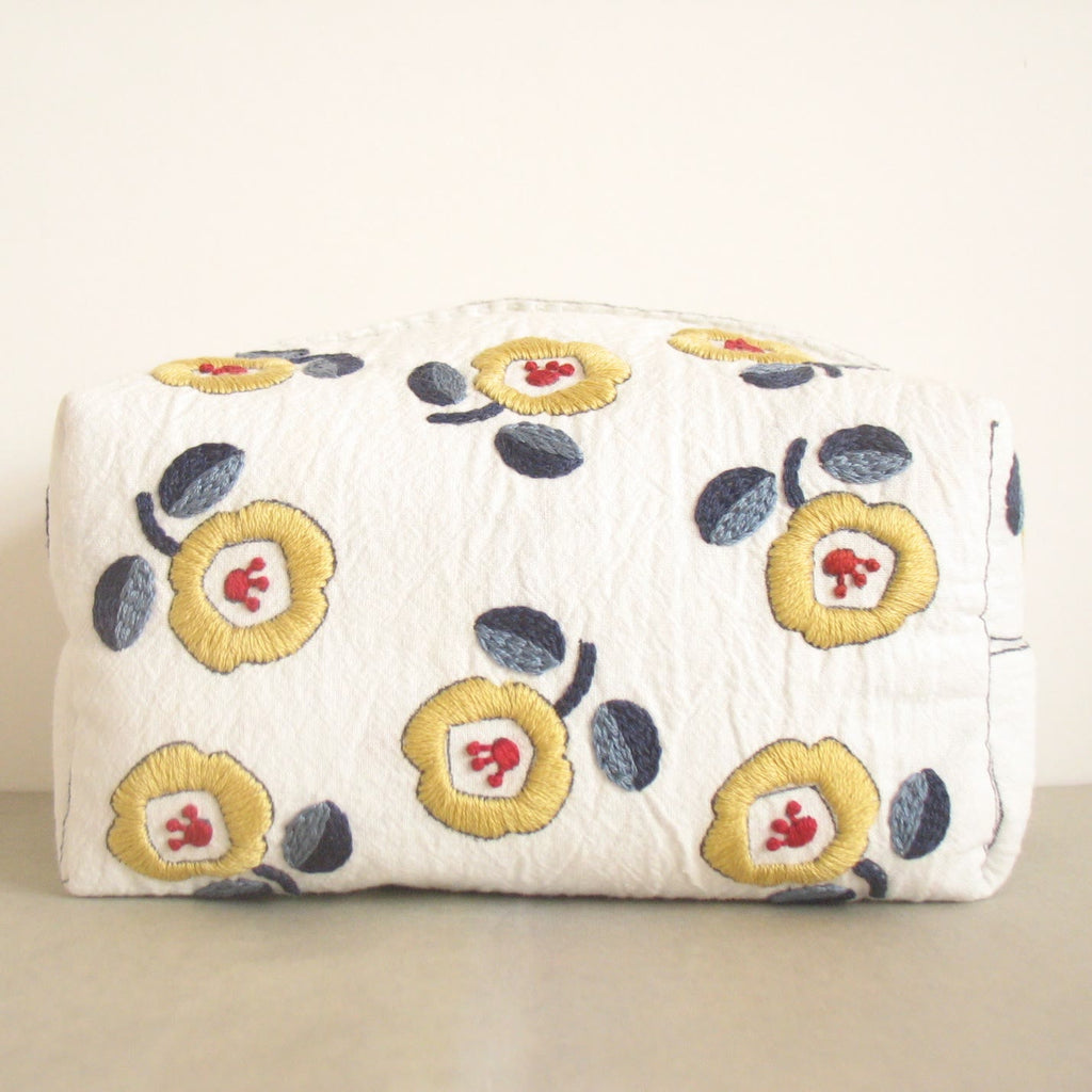 Embroidery Tissue Cover Kit | Personalized Tissue Holder | Home Decorative Coasters - Yellow Flower Tissue Cover - image 6