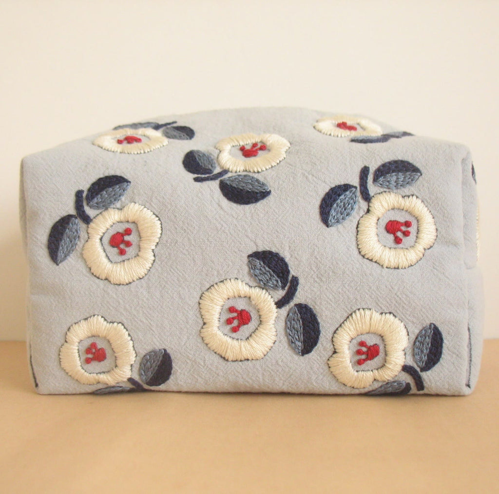 Embroidery Tissue Cover Kit | Personalized Tissue Holder | Home Decorative Coasters - White Flower Tissue Cover - image 8