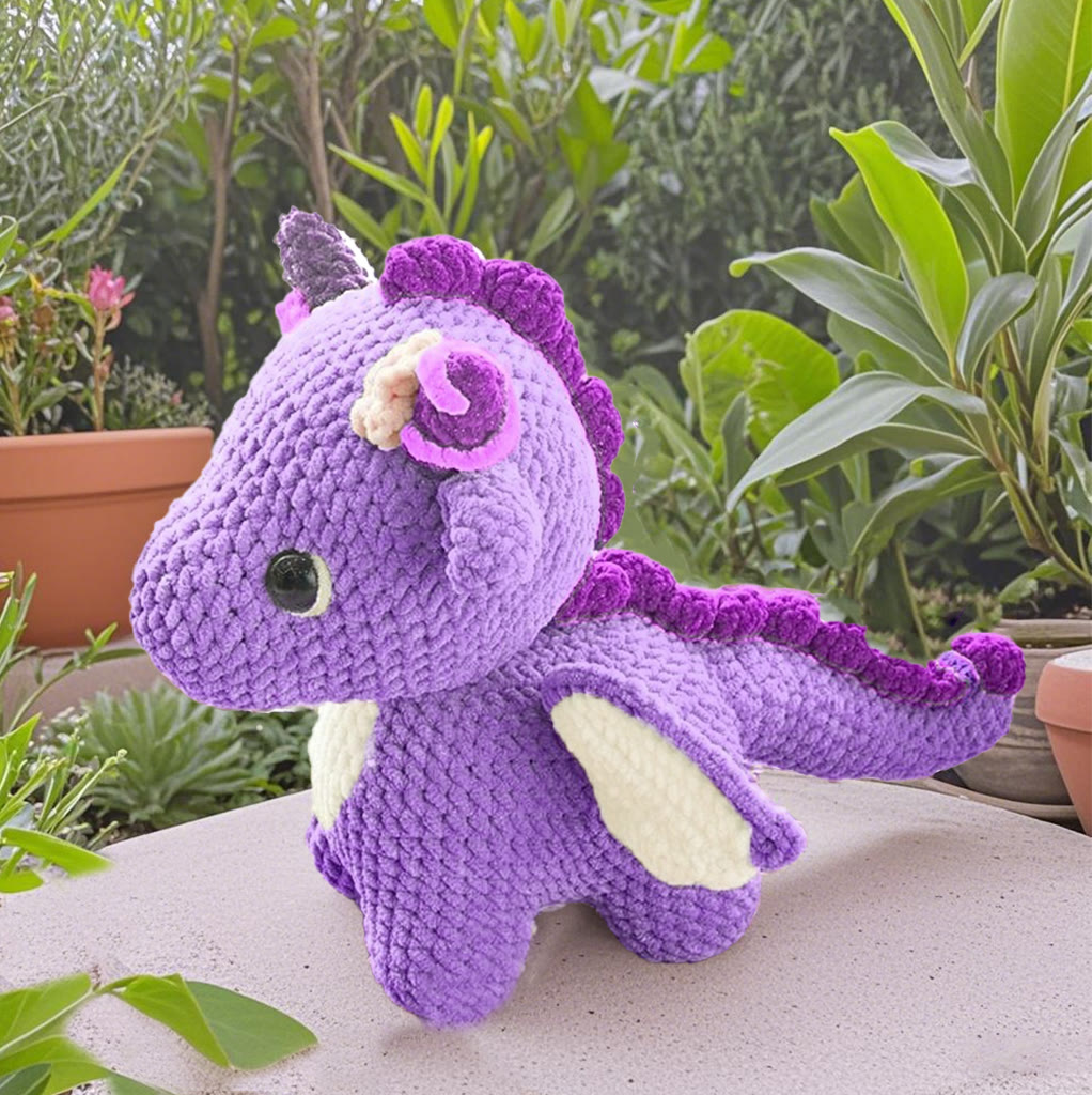  Diy Handmade Dinosaur Crochet Kit - Creative Birthday Handicraft | Ideal Gift For Crocheter - image 8