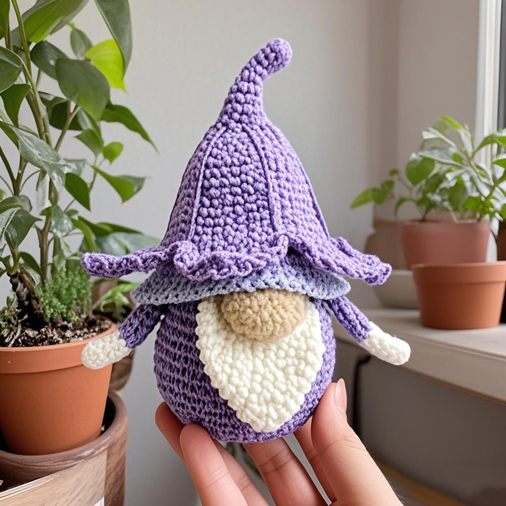  Diy Handmade  Gnome Crochet Kit - Starter Needle Set | Easy Crochet Gift - image 1