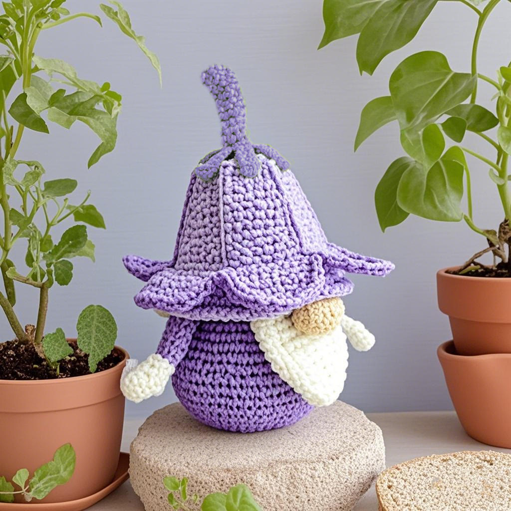  Diy Handmade  Gnome Crochet Kit - Starter Needle Set | Easy Crochet Gift - image 2