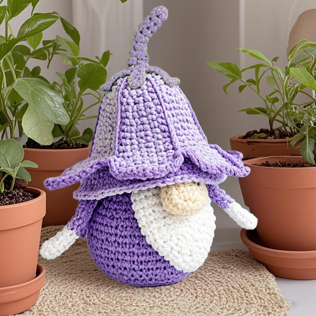  Diy Handmade  Gnome Crochet Kit - Starter Needle Set | Easy Crochet Gift - image 4