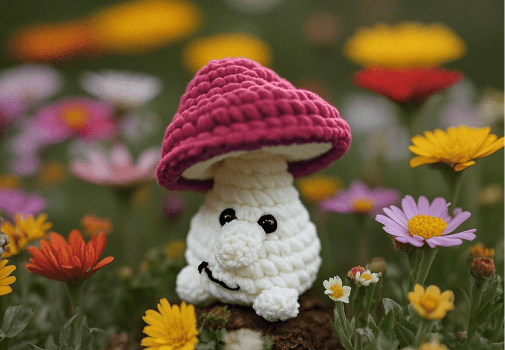  Diy Handmade  Mushroom Crochet Kit - Personalized Bag Ornament | Handmade Gift Idea - image 4