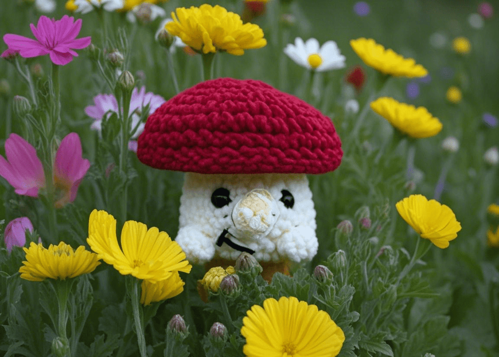  Diy Handmade  Mushroom Crochet Kit - Personalized Bag Ornament | Handmade Gift Idea - image 2