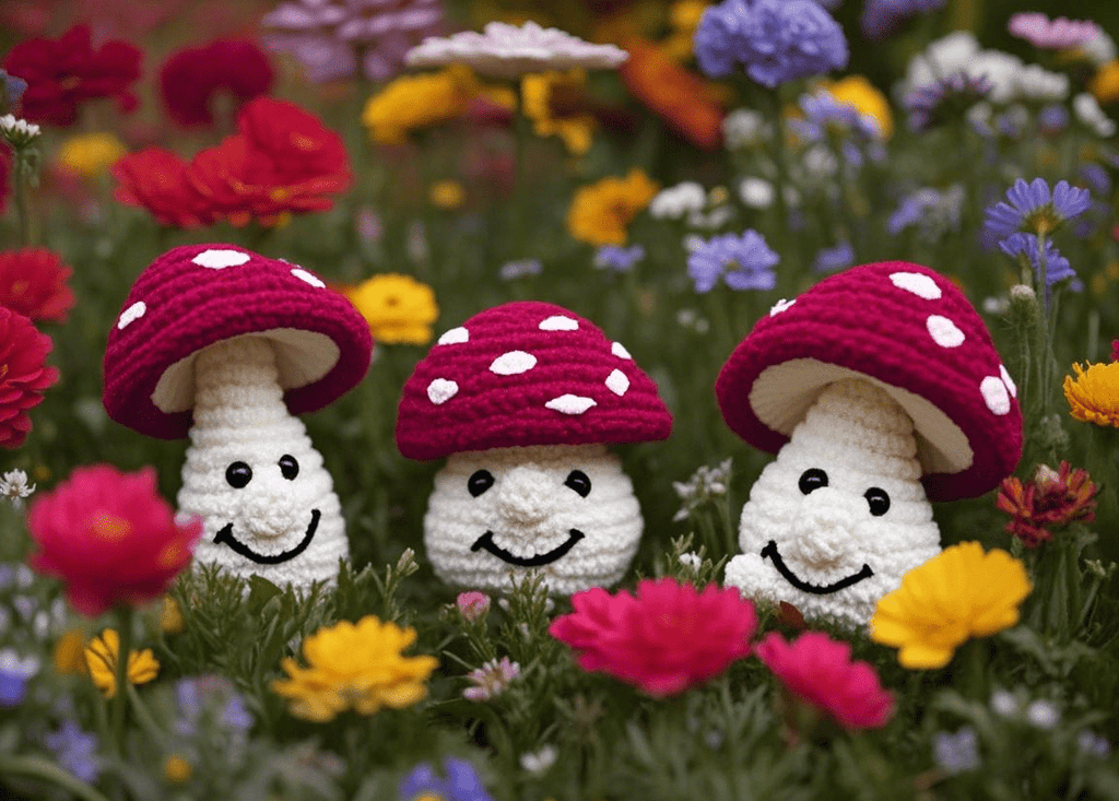  Diy Handmade  Mushroom Crochet Kit - Personalized Bag Ornament | Handmade Gift Idea - Diy Handmade  Mushroom Crochet Kit - image 0