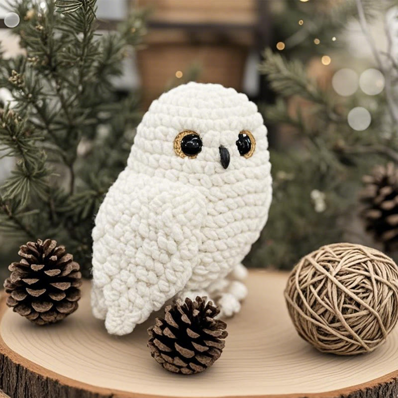  Diy Handmade Owl Crochet Kit - Cute Animal Toy | Crochet Starter Set  - Diy Handmade Owl Crochet Kit - image 0