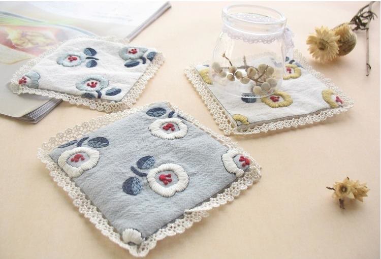 Embroidery Tissue Cover Kit | Personalized Tissue Holder | Home Decorative Coasters - image 5
