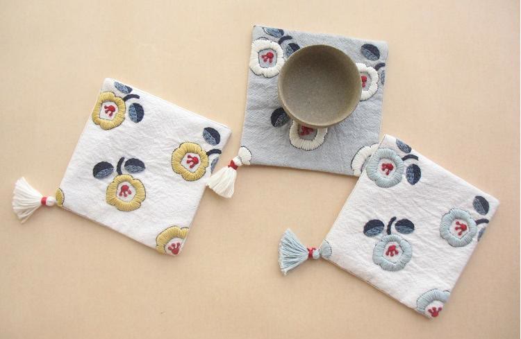 Embroidery Tissue Cover Kit | Personalized Tissue Holder | Home Decorative Coasters - image 9