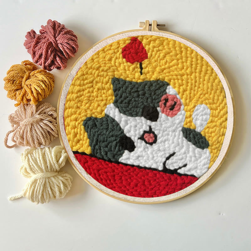  Adorable Cat Punch Needle Kit - Diy Handmade Art | Perfect Gifts For Cat Lovers - image 4