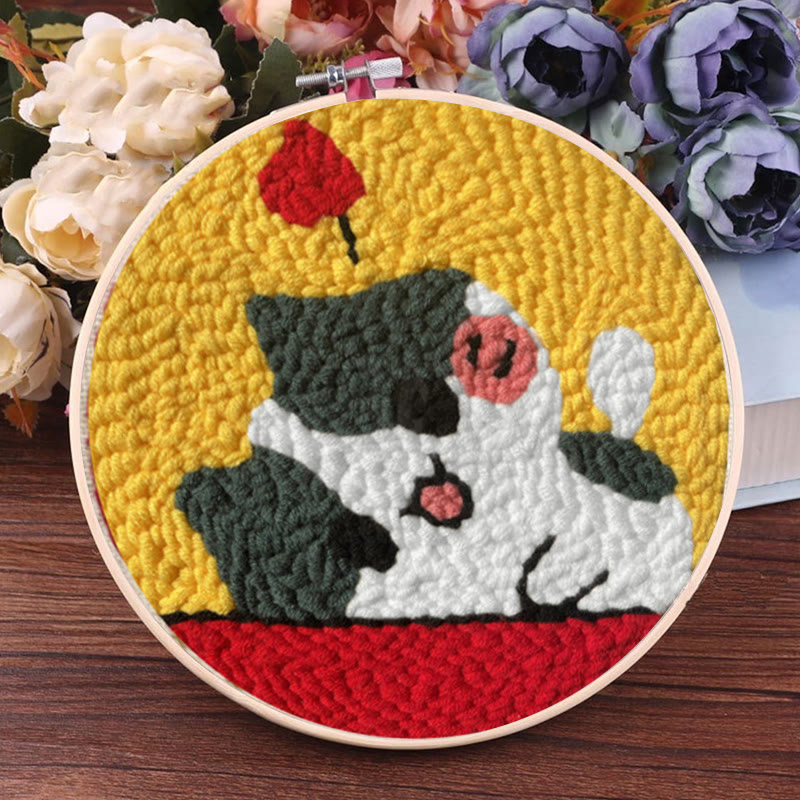  Adorable Cat Punch Needle Kit - Diy Handmade Art | Perfect Gifts For Cat Lovers - image 6