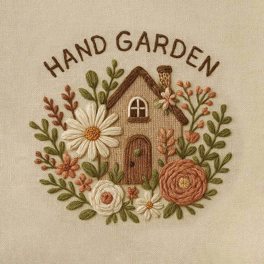 Rubbyoo Embroidery Kit - Hand Garden | Floral Needle Craft  - image 9