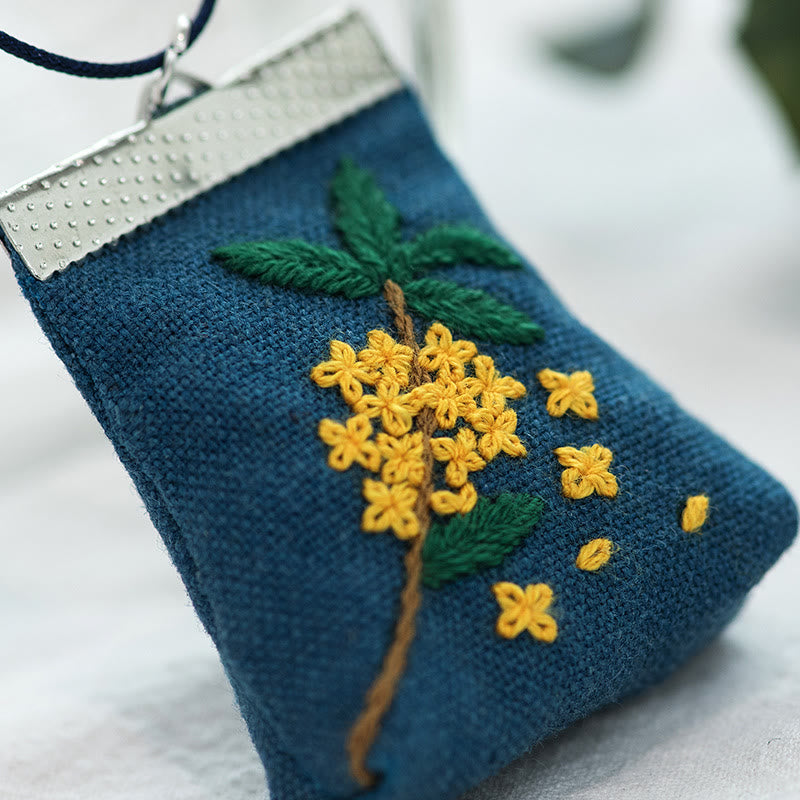 Handmade Pouch Sachet Kit | Creative Necklace Bag  | Unique Birthday Gift For Mother - image 9