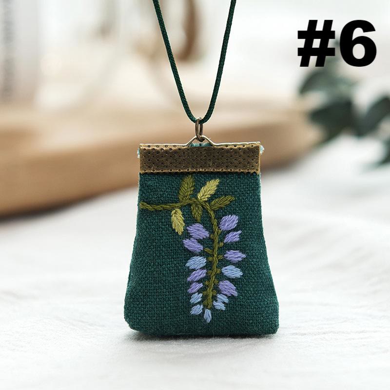 Handmade Pouch Sachet Kit | Creative Necklace Bag  | Unique Birthday Gift For Mother - Big - #6 - image 7