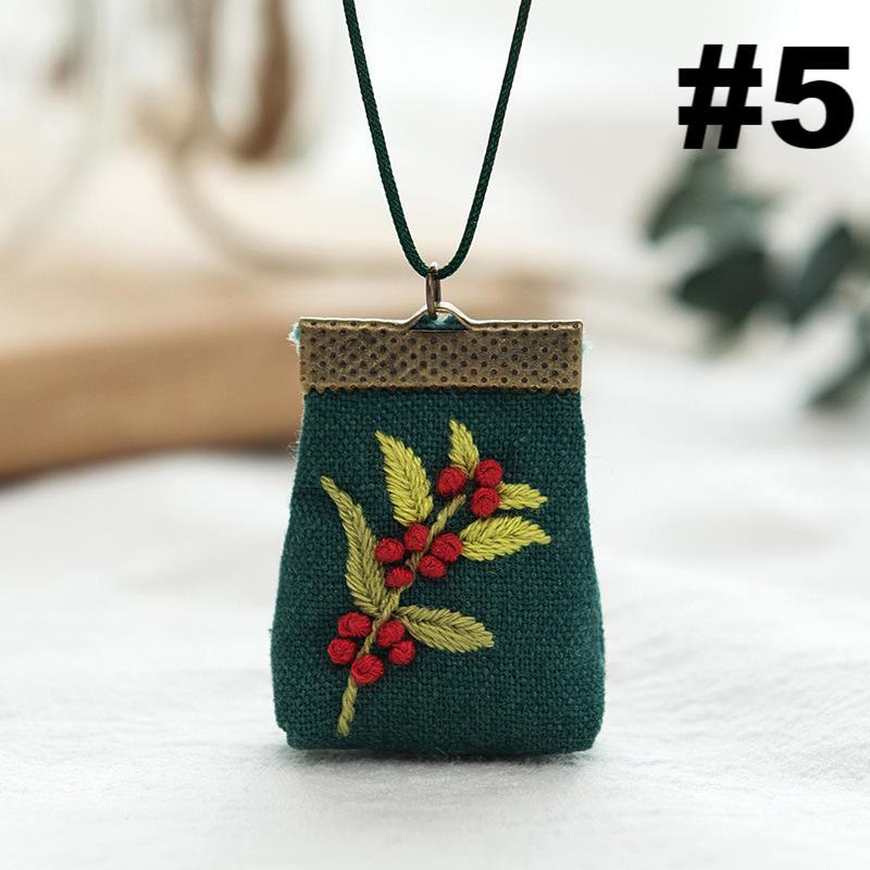 Handmade Pouch Sachet Kit | Creative Necklace Bag  | Unique Birthday Gift For Mother - Big - #5 - image 6