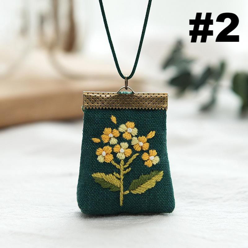 Handmade Pouch Sachet Kit | Creative Necklace Bag  | Unique Birthday Gift For Mother - Big - #2 - image 3